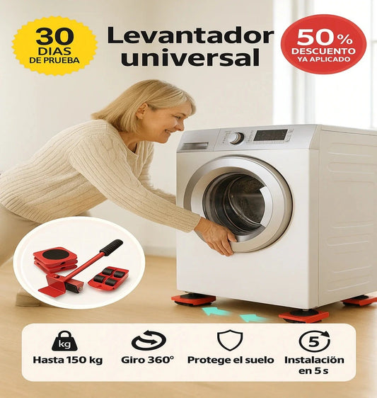 MuebleLift™ - Olvídate de los Dolores de Espalda y de los Rayones del Piso por Mover Mal tus Muebles