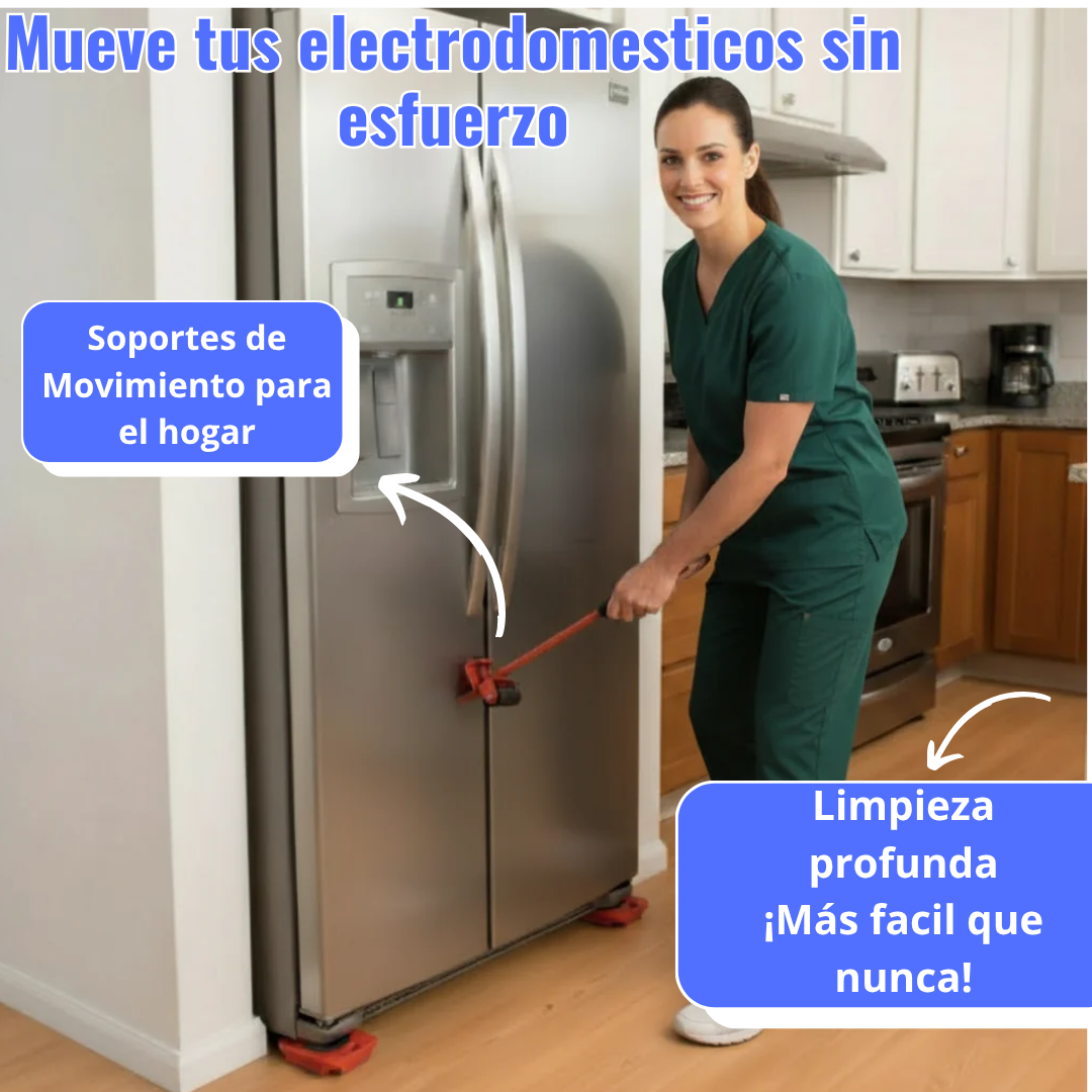 MuebleLift™ - Olvídate de los Dolores de Espalda y de los Rayones del Piso por Mover Mal tus Muebles